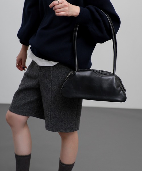 select MOCA（セレクトモカ）の「ロングハンドルボストンバッグ（ボストンバッグ・レディース・ブルー/ブラック・FREE）」の14枚目の写真