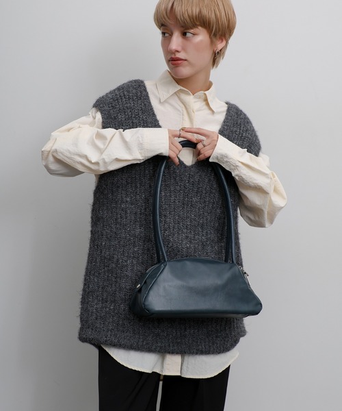 select MOCA（セレクトモカ）の「ロングハンドルボストンバッグ（ボストンバッグ・レディース・ブルー/ブラック・FREE）」の11枚目の写真