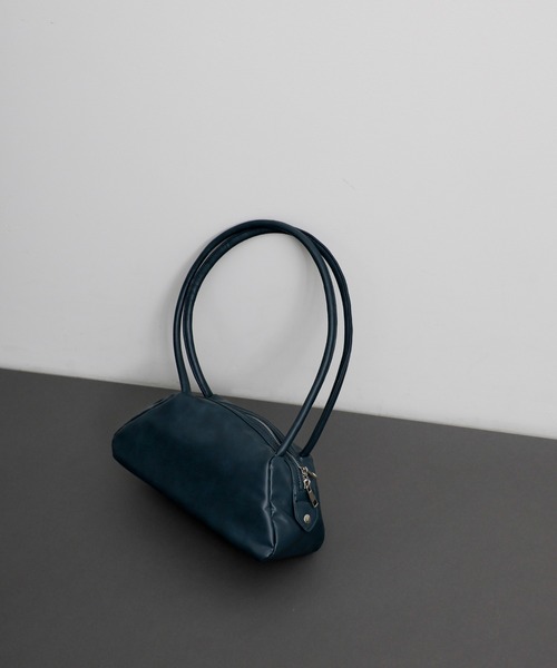 select MOCA（セレクトモカ）の「ロングハンドルボストンバッグ（ボストンバッグ・レディース・ブルー/ブラック・FREE）」の13枚目の写真