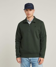 Premium Core Half Zip Sweater/ベーシックスタイルハーフジップスウェット