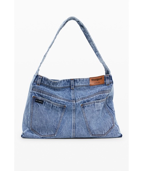 REPRISEDENIMABIG デニムショルダーバッグ（ショルダーバッグ