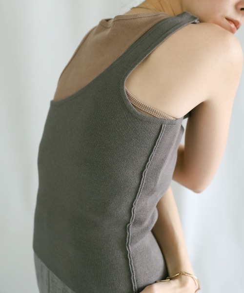 カップ付きアメスリタンク（タンクトップ）｜select MOCA（セレクト