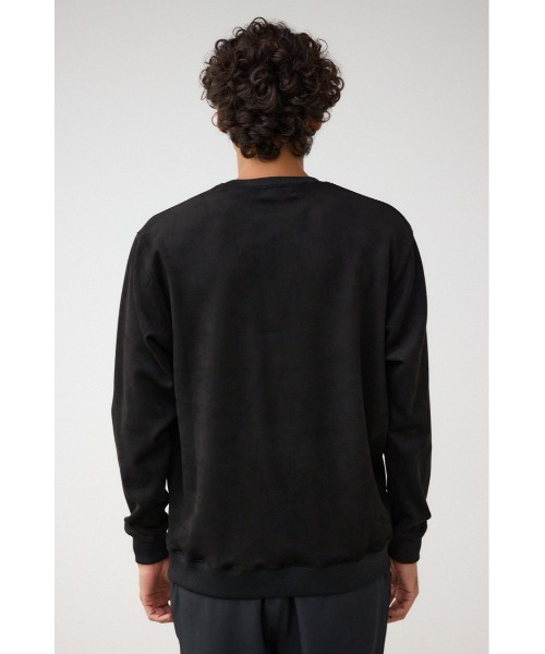 AZUL by moussy(アズールバイマウジー)の「フェイクスウェード刺繍ロゴトップス(スウェット・メンズ・ホワイト/ブラック/グレー・FREE)」の18枚目の写真