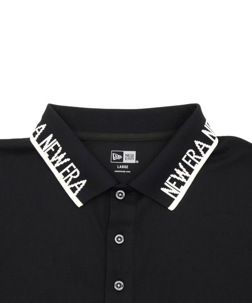 新品未使用　ニューエラ ゴルフ 半袖 鹿の子 ポロシャツ ネイビー 半袖 鹿の子 ポロシャツ ドット NEW ERA ネイビー | ゴルフ