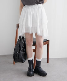 w closet | レースアシメスカパン(スカート)