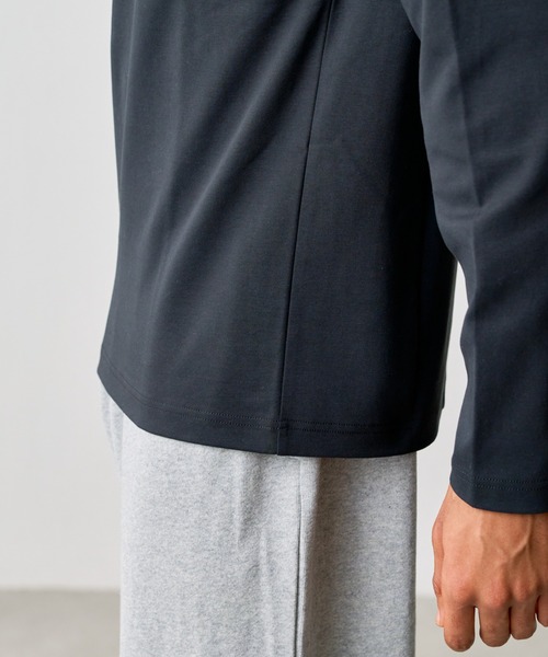 COLONY 2139(コロニートゥーワンスリーナイン)の「コットンスムースロングスリーブTシャツ(Tシャツ/カットソー・メンズ・ホワイト/ブラック/チャコールグレー・SMALL/MEDIUM/LARGE)」の19枚目の写真