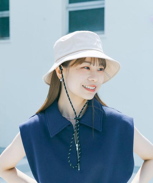 SMELLY（スメリー）の「コットンドロストハット（ハット・レディース・ブラック/アイボリー・-）」の17枚目の写真