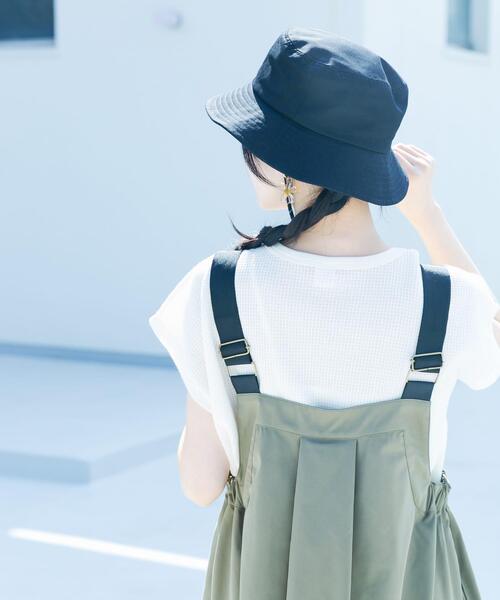 SMELLY（スメリー）の「コットンドロストハット（ハット・レディース・ブラック/アイボリー・-）」の12枚目の写真