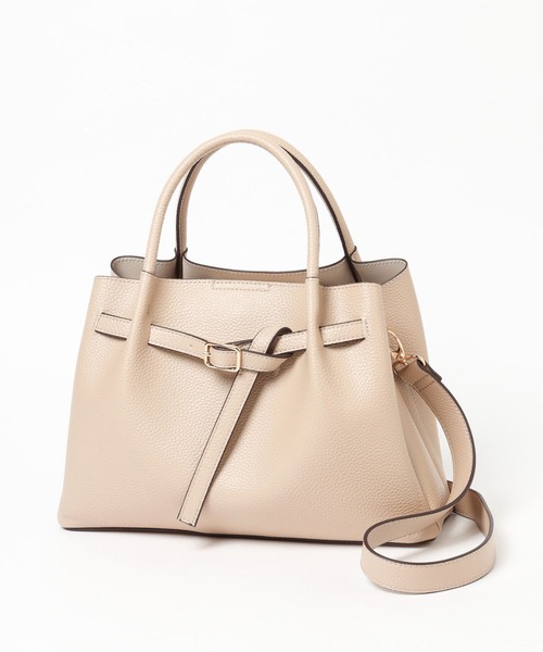 Elura（エルーラ）の「＜2025ceremony＞ベルトリュクスショルダーバッグ　288154（ハンドバッグ・レディース・ブラック/ベージュ/アイボリー・ONE SIZE）」の10枚目の写真