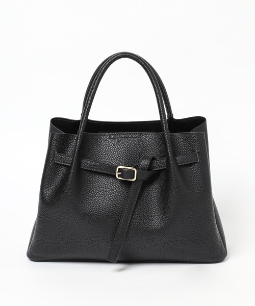 Elura（エルーラ）の「＜2025ceremony＞ベルトリュクスショルダーバッグ　288154（ハンドバッグ・レディース・ブラック/ベージュ/アイボリー・ONE SIZE）」の12枚目の写真