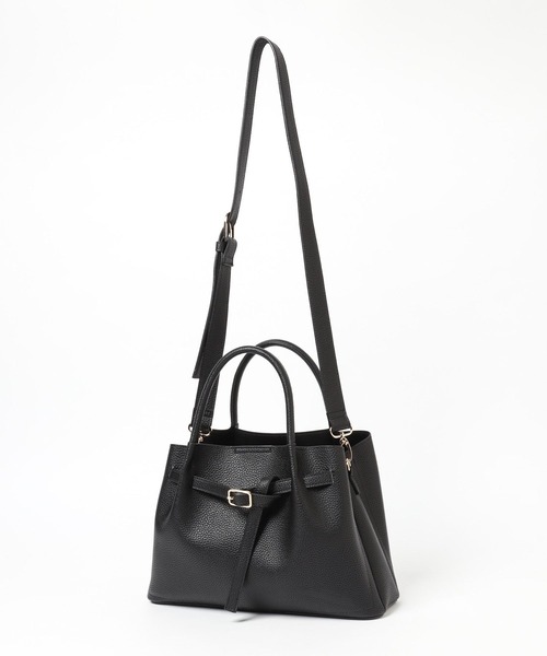 Elura（エルーラ）の「＜2025ceremony＞ベルトリュクスショルダーバッグ　288154（ハンドバッグ・レディース・ブラック/ベージュ/アイボリー・ONE SIZE）」の15枚目の写真