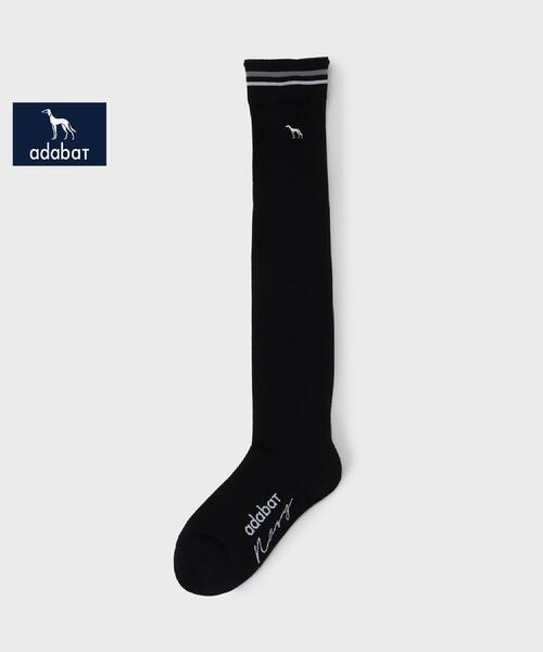 adabat（アダバット）の「【新レーベル ADABAT NAVY】フレンチニーハイソックス（ソックス/靴下・レディース・レッド系1/ネイビー/ブラック・00）」の2枚目の写真