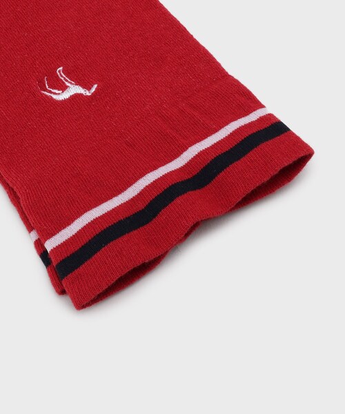 adabat（アダバット）の「【新レーベル ADABAT NAVY】フレンチニーハイソックス（ソックス/靴下・レディース・レッド系1/ネイビー/ブラック・00）」の6枚目の写真