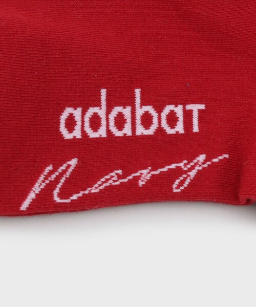 adabat（アダバット）の「【新レーベル ADABAT NAVY】フレンチニーハイソックス（ソックス/靴下・レディース・レッド系1/ネイビー/ブラック・00）」の8枚目の写真