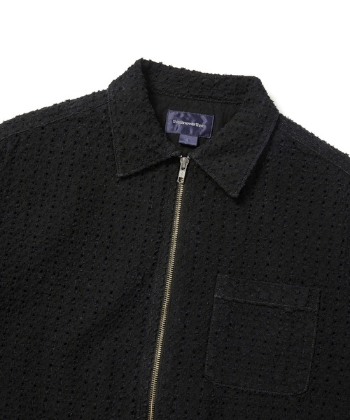 シャツ thisisneverthat Damaged Denim Zip S/S Shirt Damaged Denim Zip S/S Shirt – thisisneverthat® JP