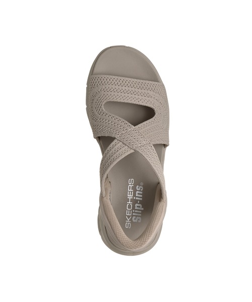 SKECHERS（スケッチャーズ）の「スケッチャーズ ハンズフリースリップインズ グライド ステップ プロ エブリデイ グライド（サンダル・レディース・ライトブルー/ブラック×ブラック・22cm/23cm/24cm/25cm）」の14枚目の写真