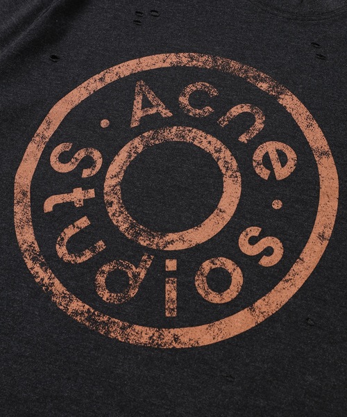 Acne Studios（アクネストゥディオズ）の「FN-UX-TSHI000079（Tシャツ/カットソー・レディース・グリーン/ブラック・XS/S）」の6枚目の写真