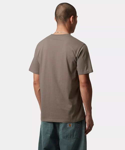 Carhartt（カーハート）の「Carhartt WIP/カーハートダブリューアイピー S/S POCKET T-SHIRT 半袖Tシャツ ポケット I030434（Tシャツ/カットソー・メンズ・ホワイト/ブラック/ライトブラウン/ネイビー/ブルー/ブラック系その他/ホワイト系その他・XL/L/M/S）」の18枚目の写真