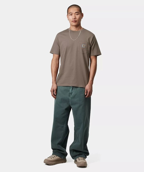 Carhartt（カーハート）の「Carhartt WIP/カーハートダブリューアイピー S/S POCKET T-SHIRT 半袖Tシャツ ポケット I030434（Tシャツ/カットソー・メンズ・ホワイト/ブラック/ライトブラウン/ネイビー/ブルー/ブラック系その他/ホワイト系その他・XL/L/M/S）」の17枚目の写真