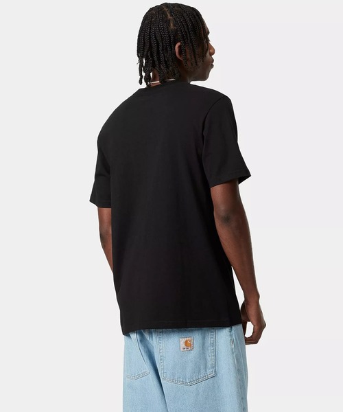 Carhartt（カーハート）の「Carhartt WIP/カーハートダブリューアイピー S/S POCKET T-SHIRT 半袖Tシャツ ポケット I030434（Tシャツ/カットソー・メンズ・ホワイト/ブラック/ライトブラウン/ネイビー/ブルー/ブラック系その他/ホワイト系その他・XL/L/M/S）」の14枚目の写真