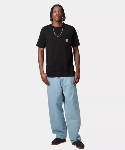 Carhartt（カーハート）の「Carhartt WIP/カーハートダブリューアイピー S/S POCKET T-SHIRT 半袖Tシャツ ポケット I030434（Tシャツ/カットソー・メンズ・ホワイト/ブラック/ライトブラウン/ネイビー/ブルー/ブラック系その他/ホワイト系その他・XL/L/M/S）」の13枚目の写真