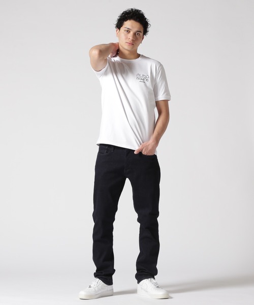 muta marine(ムータ・マリン)の「muta MARINE/ムータ マリン/別注レインボーパームツリーTシャツ(Tシャツ/カットソー・メンズ・ブラック/ホワイト・6/5/8/7)」の7枚目の写真