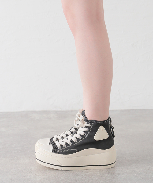 スニーカー R13 'High Top' Sneakers Amazon.com | R13 Women's High Top Sneakers, Ecru Convas