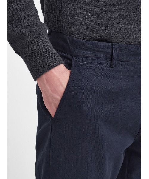 Barbour(バブアー)の「ウォッシュド ストレッチ テーラード パンツ(その他パンツ・メンズ・ネイビー/ライトベージュ/ブルー・30/32/34/28)」の14枚目の写真