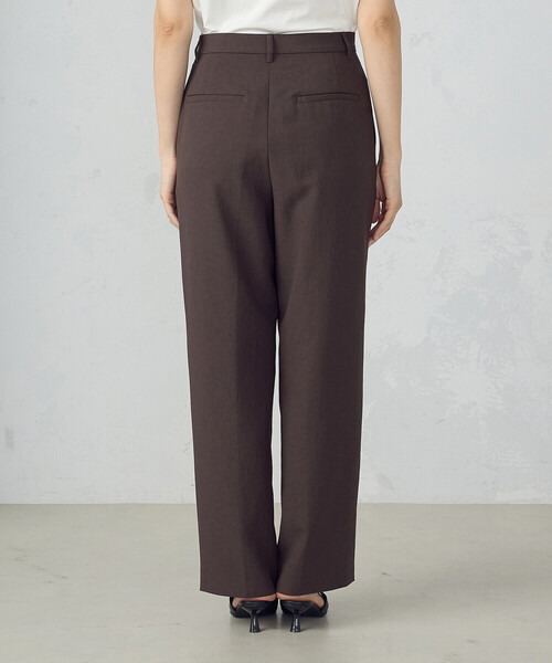 COMME CA ISM（コムサイズム）の「【ＵＶカット・吸汗速乾・接触冷感】　kireri　ストレッチドライツイル　ストレートパンツ（その他パンツ・レディース・グレイッシュベージュ/ダークブラウン・SMALL/MEDIUM/LARGE）」の18枚目の写真