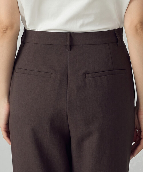 COMME CA ISM（コムサイズム）の「【ＵＶカット・吸汗速乾・接触冷感】　kireri　ストレッチドライツイル　ストレートパンツ（その他パンツ・レディース・グレイッシュベージュ/ダークブラウン・SMALL/MEDIUM/LARGE）」の20枚目の写真