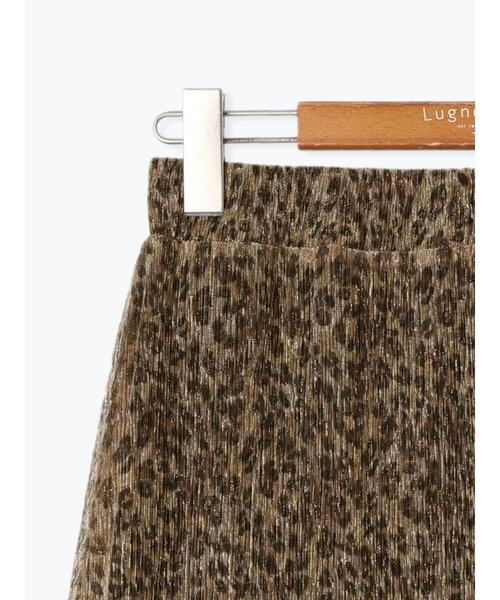 Lugnoncure（ルノンキュール）の「柄アソートプリーツスカート（スカート・レディース・ベージュ/ネイビー/グレー・F）」の13枚目の写真