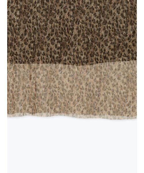 Lugnoncure（ルノンキュール）の「柄アソートプリーツスカート（スカート・レディース・ベージュ/ネイビー/グレー・F）」の14枚目の写真