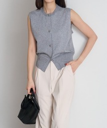 TRIANGLE PALETTE | ラメニットベスト/タンク/セットアップ対応(ベスト)