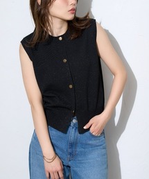 TRIANGLE PALETTE（トライアングルパレット）の「ラメニットベスト/タンク/セットアップ対応（ベスト）」