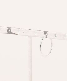 Pledge（プレッジ）の「【RS】【Pledge】  Silver 925 Hoop Earrings(ソロ)（ピアス（片耳用）・メンズ）」