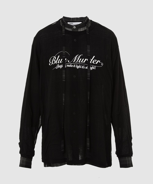 DAIRIKU 21AW 長袖カットソー DAIRIKU ダイリク 21AW YOUNG Embroidery Tee ロングスリーブT