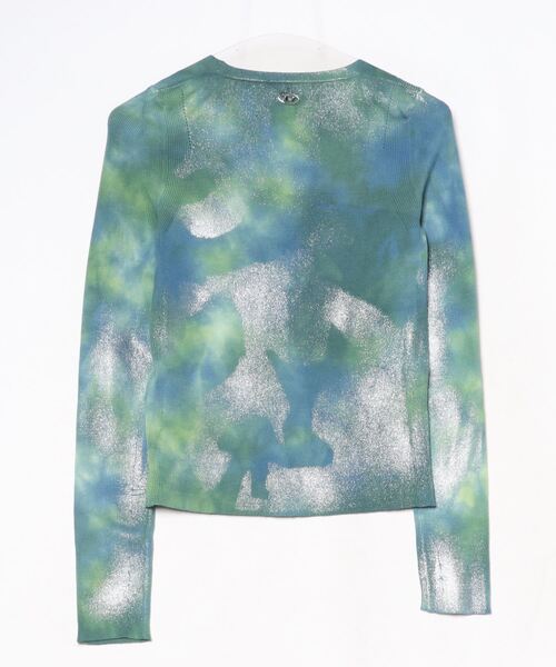 DIESEL（ディーゼル）の「ウィメンズ カーディガン M-ISOTTA（カーディガン/ボレロ・レディース・ブルー系その他・SMALL/MEDIUM/LARGE/X-SMALL）」の8枚目の写真