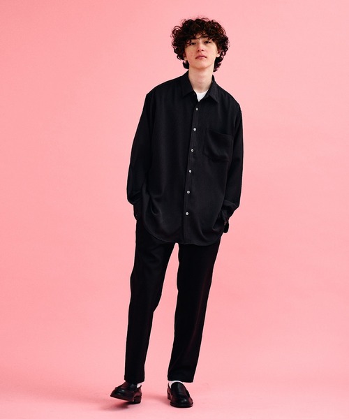 417 EDIFICE(フォーワンセブンエディフィス)の「【ZOZO限定】 everyday スリムスラックス(スラックス・メンズ・ブラック/ベージュ/モカ/ネイビー・S-Regular/S-Long/M-Regular/M-Long/L-Regular/L-Long/XL-Regular/XL-Long)」の9枚目の写真