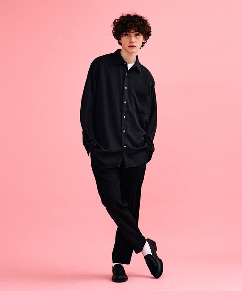 417 EDIFICE(フォーワンセブンエディフィス)の「【ZOZO限定】 everyday スリムスラックス(スラックス・メンズ・ブラック/ベージュ/モカ/ネイビー・S-Regular/S-Long/M-Regular/M-Long/L-Regular/L-Long/XL-Regular/XL-Long)」の5枚目の写真