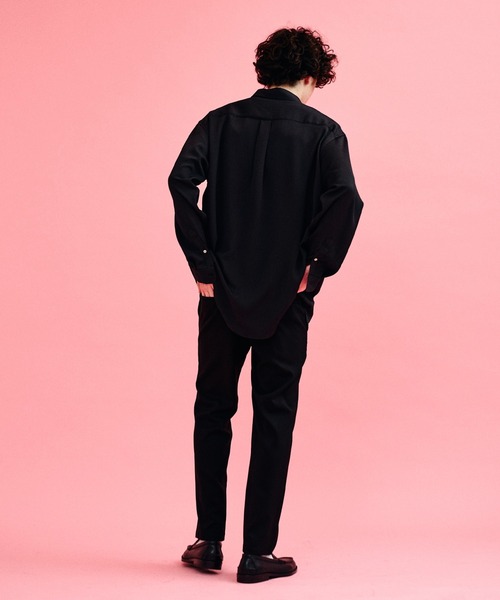 417 EDIFICE(フォーワンセブンエディフィス)の「【ZOZO限定】 everyday スリムスラックス(スラックス・メンズ・ブラック/ベージュ/モカ/ネイビー・S-Regular/S-Long/M-Regular/M-Long/L-Regular/L-Long/XL-Regular/XL-Long)」の11枚目の写真