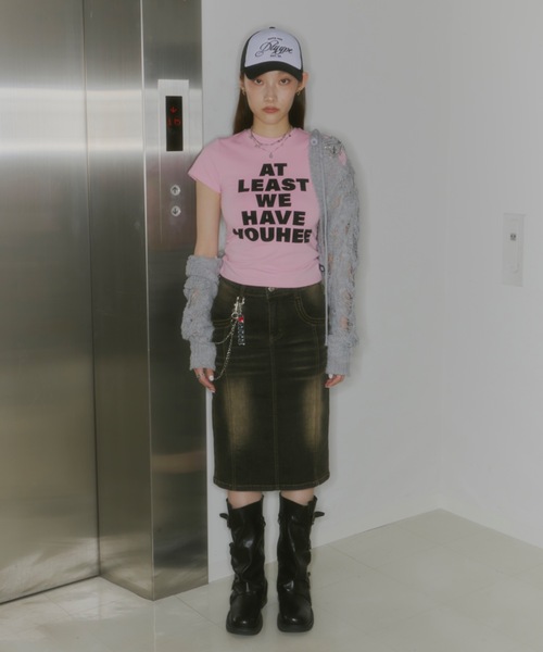 DTYYPE(ドタイプ)の「I LOVE DTYYPEキーホルダー(キーホルダー・レディース・ホワイト/ブラック・FREE)」の3枚目の写真