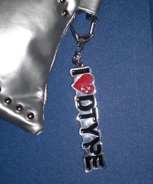 DTYYPE(ドタイプ)の「I LOVE DTYYPEキーホルダー(キーホルダー・レディース・ホワイト/ブラック・FREE)」の6枚目の写真