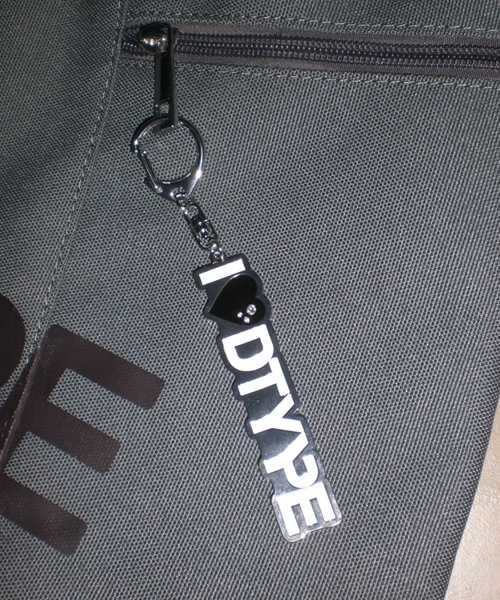 DTYYPE(ドタイプ)の「I LOVE DTYYPEキーホルダー(キーホルダー・レディース・ホワイト/ブラック・FREE)」の8枚目の写真