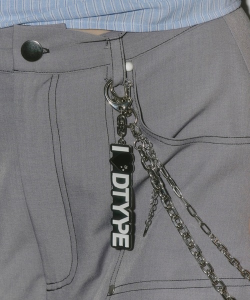 DTYYPE(ドタイプ)の「I LOVE DTYYPEキーホルダー(キーホルダー・レディース・ホワイト/ブラック・FREE)」の14枚目の写真