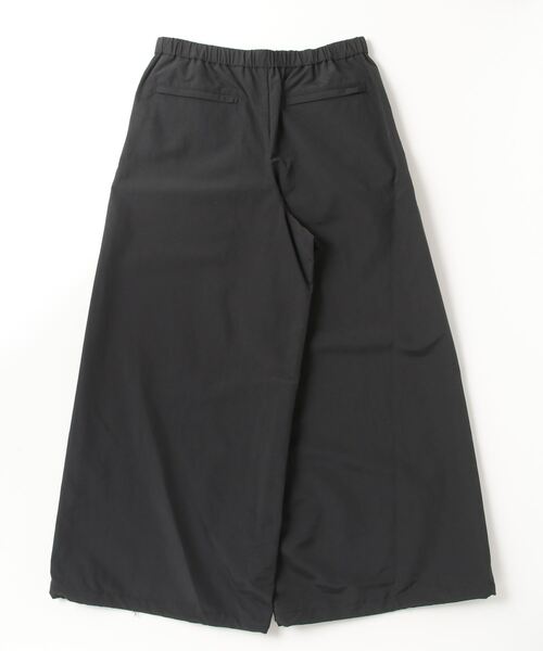 LAD MUSICIAN（ラッドミュージシャン）の「NYLON TUSSER WIDE FLARE PANTS（その他パンツ・メンズ・ブラック・42/46/44）」の10枚目の写真
