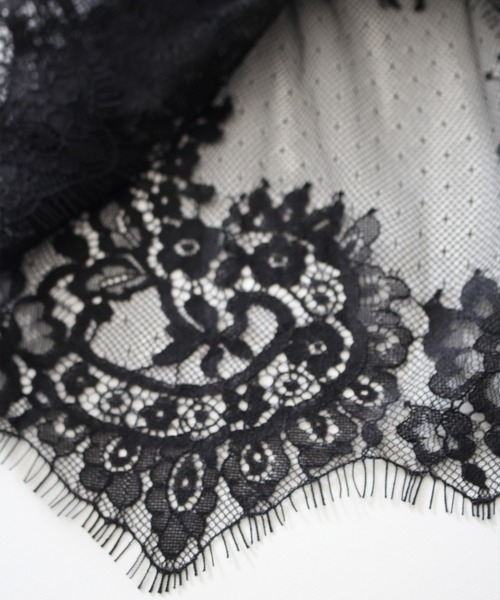 SpRay（スプレイ）の「裾レースレイヤードキャミソール（キャミソール・レディース・ホワイト/ブラック・FREE）」の13枚目の写真