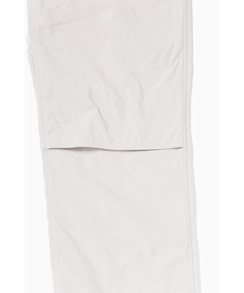 and wander（アンドワンダー）の「NYLON DOUBLE KNEE PANT｜ナイロンダブルニーパンツ（その他パンツ・メンズ・ブラック/ライトグレー/グリーン・M/XXL/S/XL/L）」の15枚目の写真