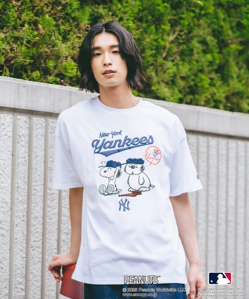 PEANUTS MLB TOKYO SERIES Tシャツ サイズL ドジャース 【公式通販】