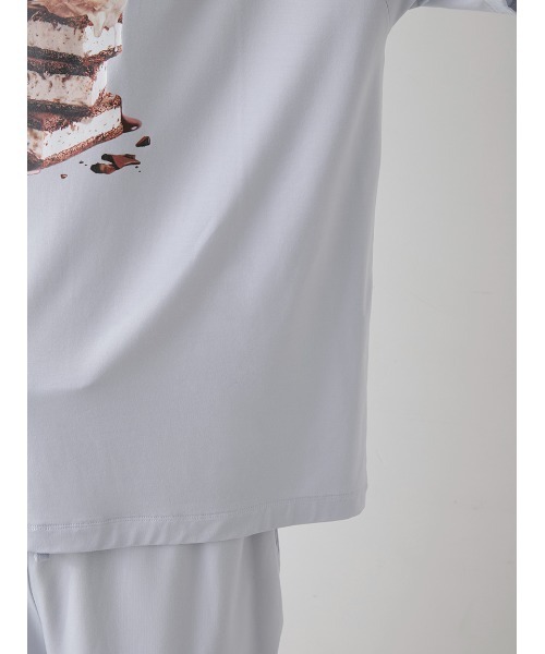 ♡ジェラートピケ 【接触冷感】COOLレーヨンデザートロゴTシャツ＆ショーパン♡ セール】【HOMME】【接触冷感】COOLレーヨンデザートロゴTシャツ