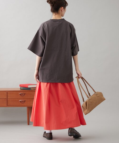 GEVACO（ゲバコ）の「【GEVACO】グラフィック半袖TEE（Tシャツ/カットソー・レディース・ブルー/チャコールグレー/ホワイト・SMALL/MEDIUM/LARGE）」の17枚目の写真